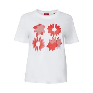 Dames-T-shirt Met Ronde Hals Esprit