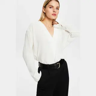 Esprit 994EE1F304_110-L shirt/top V-neck Viscose