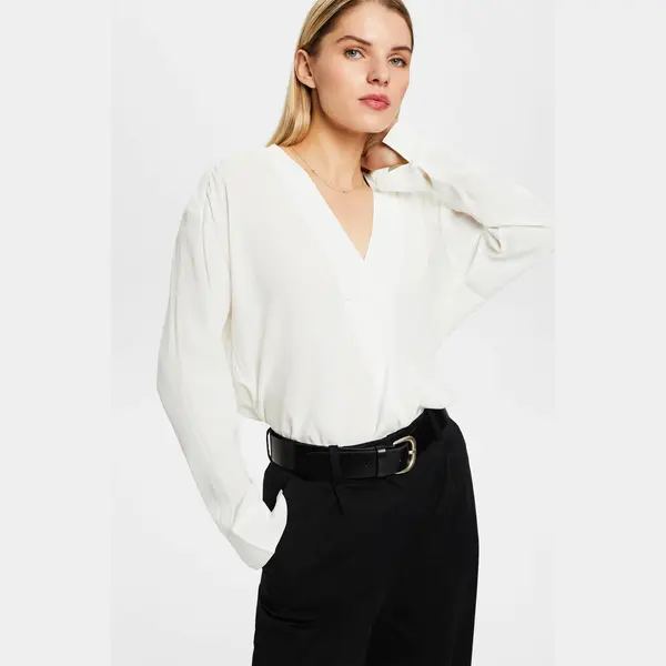 Esprit 994EE1F304_110-L shirt/top V-neck Viscose thumbnail
