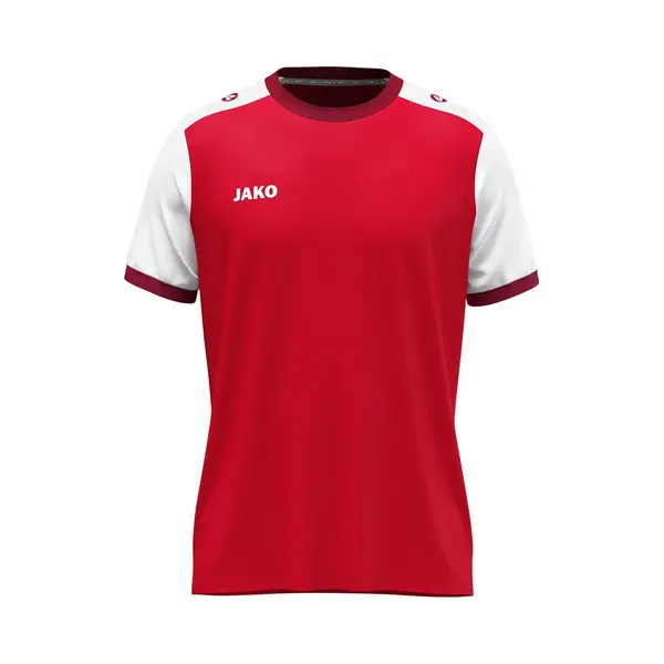 Jako Unisex Trikot Dynamic, Kurzarm, Rot/weiß/dunkelrot, M thumbnail