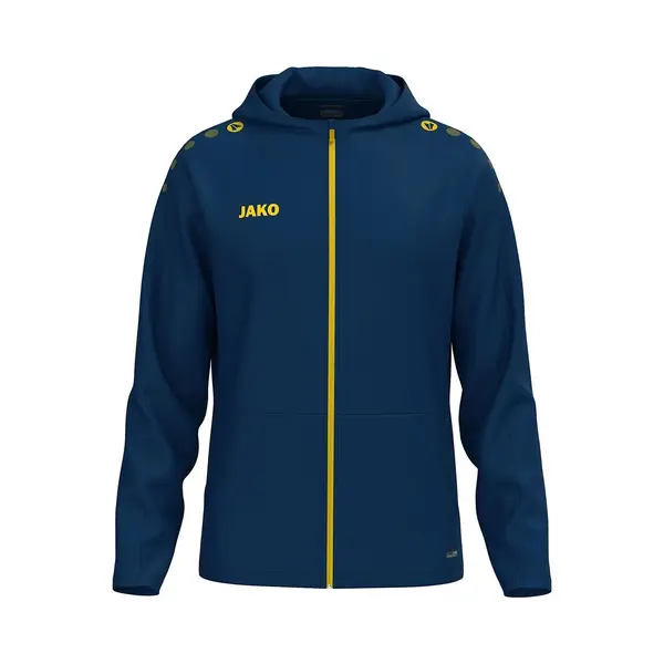 Jako Kapuzenjacke One Kinder, Navy/citro, 152 thumbnail