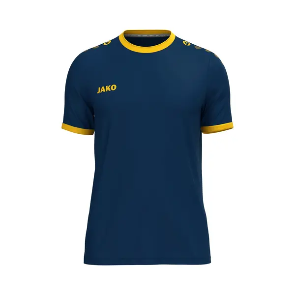 Jako One Shirt Korte Mouw Kinderen - Navy / Citroen | Maat, 140 thumbnail