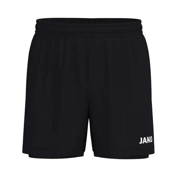 Jako One 2-In-1 Short Heren - Zwart | Maat, Xl thumbnail