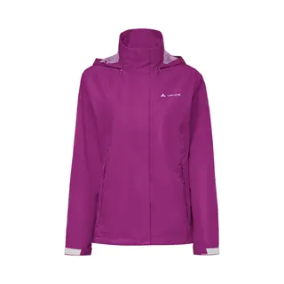 Vaude Escape Light Jas, Hardshell Jas, Dames Outdoor Sportjassen, Waterdicht, Winddicht, Hardshell, Hooded, Regular Fit