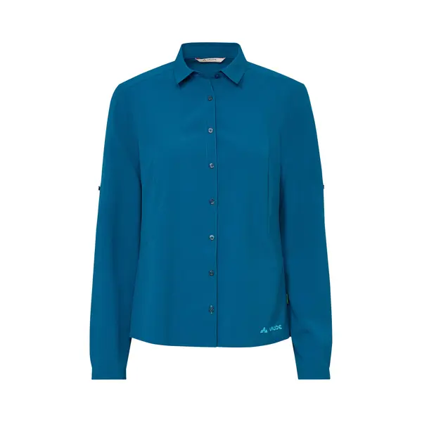 Vaude Rosemoor Ls Overhemd Iv, Blouse, Dames Outdoor Sportshirt BlouseGewone Pasvorm thumbnail