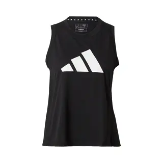 Adidas Women's Train Essentials Big Performance Logo Training Tank Top, Black/White, S