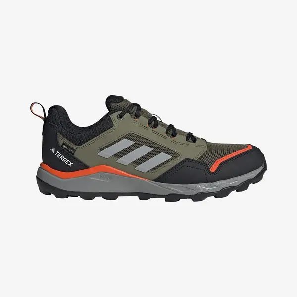Adidas Men's Terrex Tracerocker 2 Gore-Tex Trail Running Shoes, Olive Strata/Charcoal Solid Grey/Semi Impact Orange, 6 Uk thumbnail