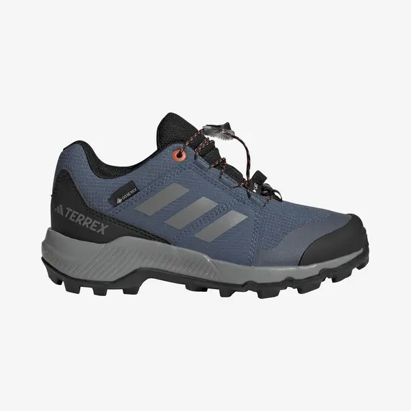Adidas Unisex Kids Terrex Gore-Tex Hiking Shoes Kids, Wonder Steel/Grey Three/Semi Impact Orange, 3 Uk thumbnail