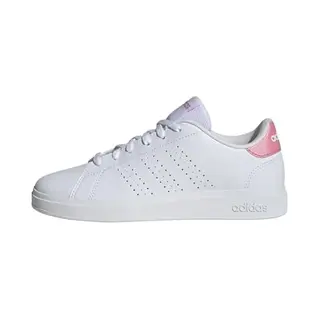 Adidas Unisex Kids Advantage Base 2.0 Shoes Junior, Cloud White/Bliss Pink/Core Black, 5.5 Uk