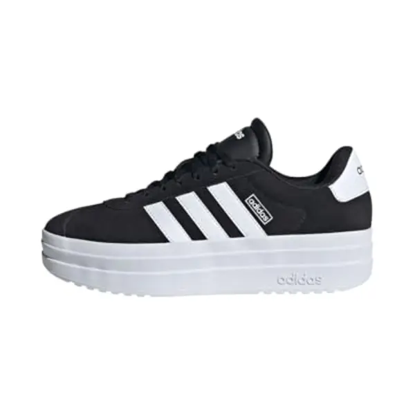 Adidas Damen Vl Court Bold Shoes, Core Black/Cloud White/Cloud White, 44 Eu thumbnail