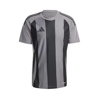 Adidas Men's Striped 24 Jersey, Team Grey Four/Black, Xl