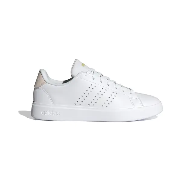 Adidas Damen Advantage 2.0 Shoes, Cloud White/Putty Mauve/Gold Met, 41 1/3 Eu thumbnail