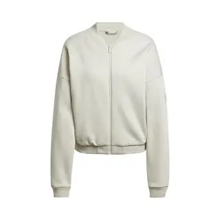 Adidas Women's Essentials Contemporary Logo Bomber Jacket, Wonder Alumina, Xs