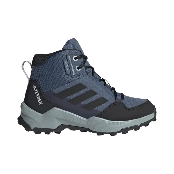 Adidas Unisex Kids Terrex AX4R Mid Rain.Rdy Hiking Shoes, Wonder Steel/core Black/Magic Grey, 2.5 Uk thumbnail