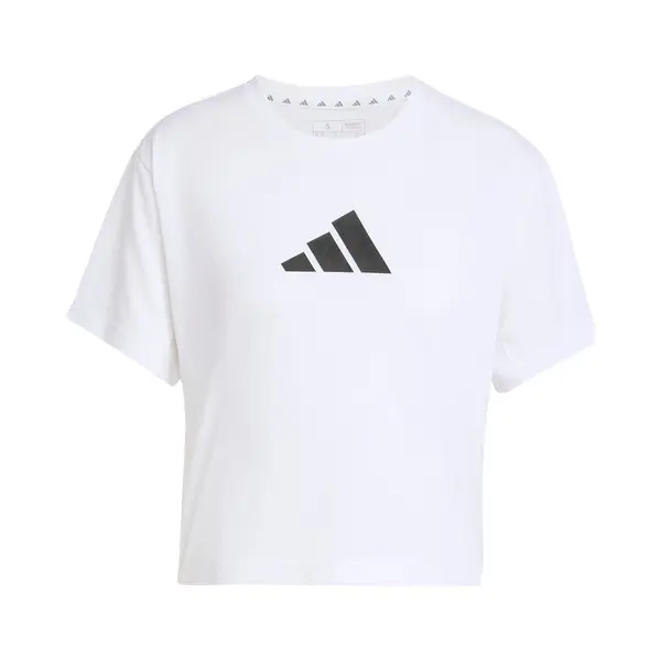 Adidas Women's Adidas Workout Essentials Big Performance Logo Training T-Shirt, White, S thumbnail