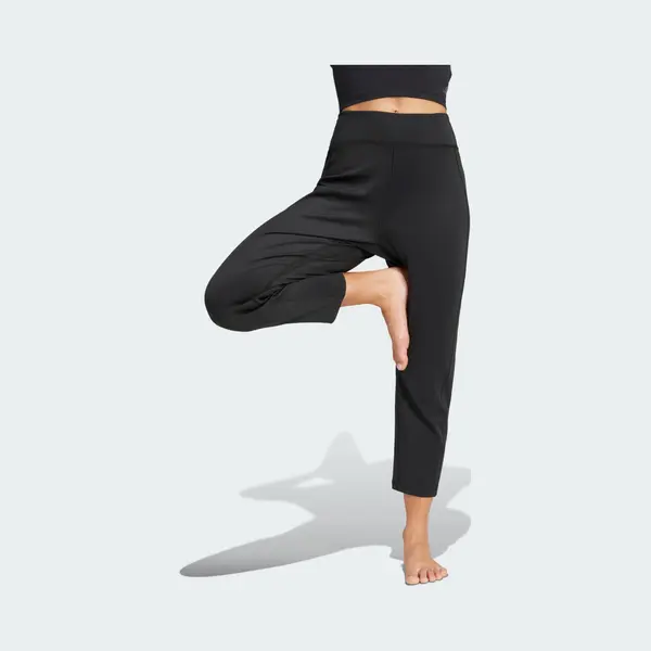 Adidas Performance All Me Essentials Yogabroek - Dames - Zwart thumbnail