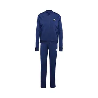 Adidas Women's Essentials 3-Stripes Tracksuit, Dark Blue, Xs