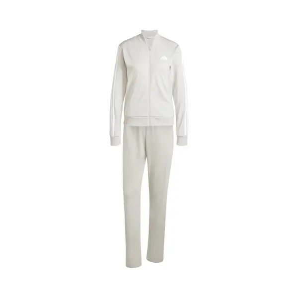 Adidas Essentials 3 Stripes Damen Trainingsanzug Beige - Xs thumbnail