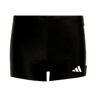 Adidas Boy's 3-Stripes Swim Boxers Kids, Black/White, 5-6 Years