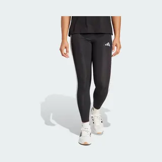 Adidas Women's Essentials 3-Stripes Cotton Leggings, Black/White, Xxl