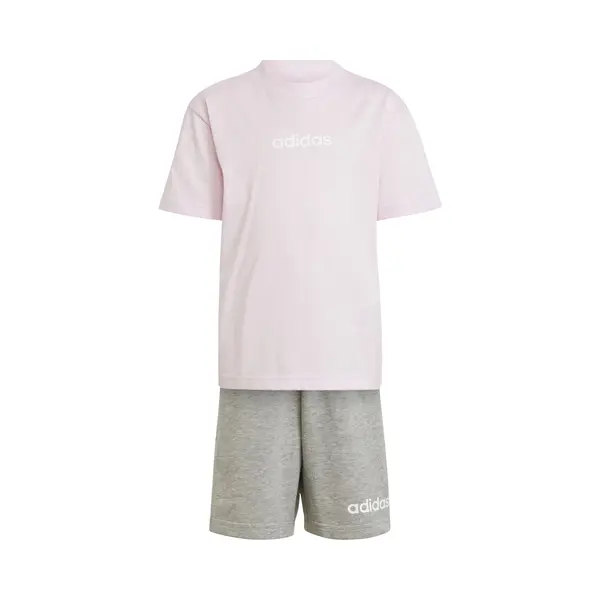 Adidas Sportswear Trainingspak Grijs Gemêleerd / Rosa / Wit thumbnail