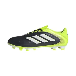 Adidas Unisex Copa Pure Iii Club Firm Ground/Multi Ground Football Boots, Core Black/Cloud White/Lucid Lemon, 8 Uk