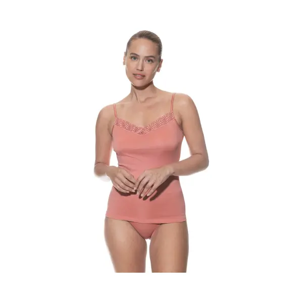 Mey Tagwäsche Serie Emotion Elegance Damen Spaghetti Tops Pale Macaron Xl(44) thumbnail