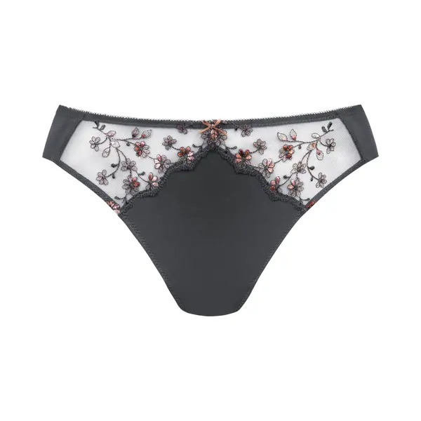 Mey Dessous Serie Delightful Damen Strings Thunder Grey M(40) thumbnail