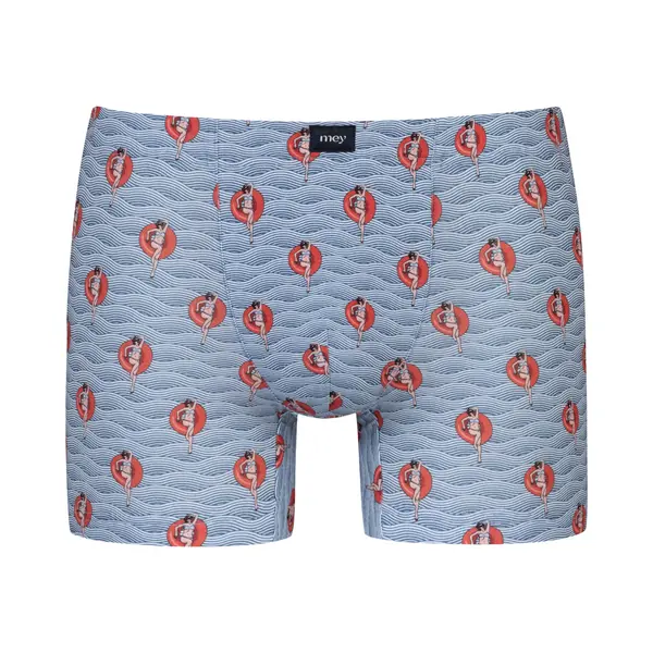 Mey Boxershorts Blauw / Rood / Zwart thumbnail