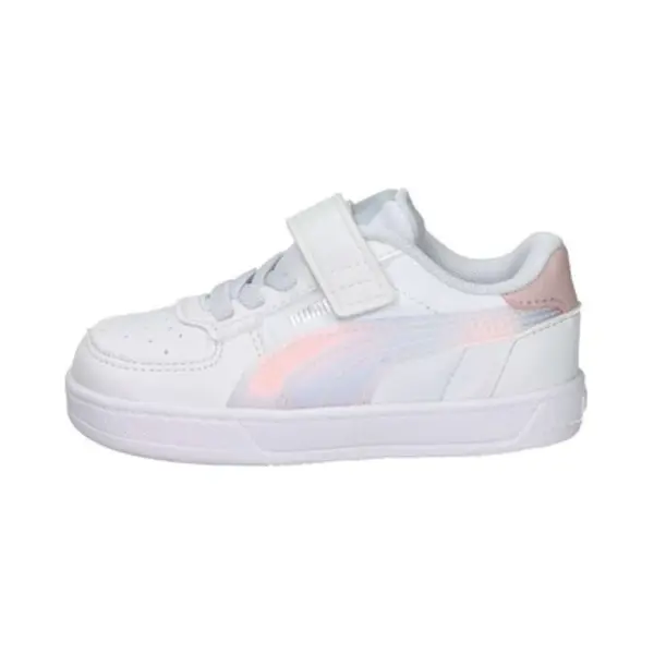 Puma Caven 2.0 Holo Kinder Sneaker Weiß/grau/rosa - 22 thumbnail