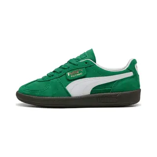 Puma Palermo Junior Sneaker Dunkelgrün/weiß - 37