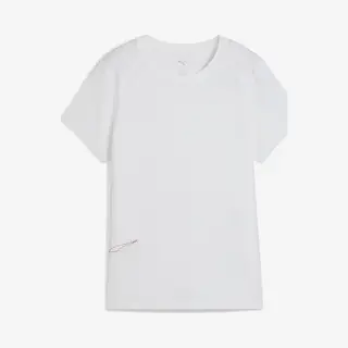 Puma W Run Graphic Mesh Tee​ - Puma White - M
