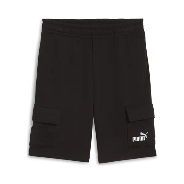 Puma Ess No. 1 Logo Cargo Shorts Zwart 9-10 Years Jongens, Meisjes thumbnail