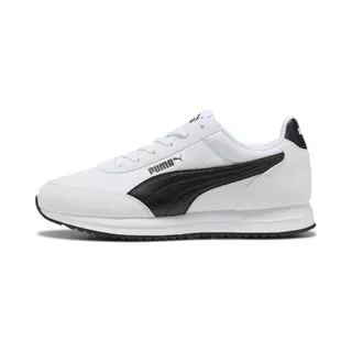 Puma R78 Lightwind, Unisex Sneaker, Puma White-Puma Black,