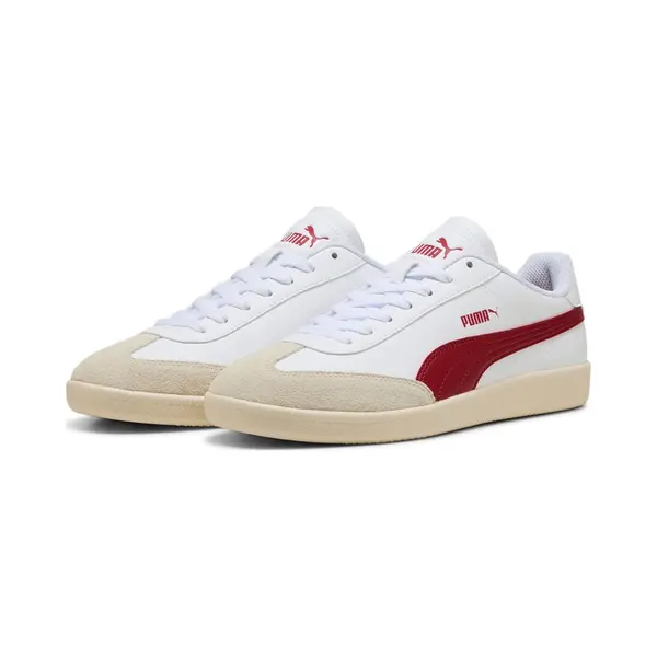 Puma 9-T Unisex Sneaker Turnschuhe 398174 14 Weiss Rot, Schuhgröße, 47 Eu thumbnail