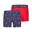 Donkerblauw, Rood