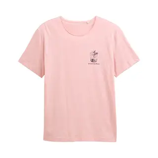Tom Tailor - T-shirt - Heren - Xxl - Rose - Katoen - 1046755