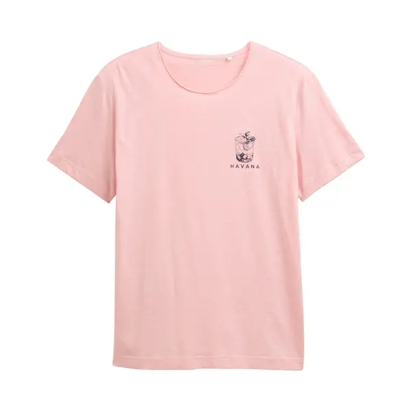 Tom Tailor - T-shirt - Heren - Xxl - Rose - Katoen - 1046755 thumbnail