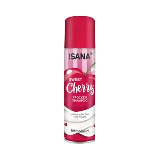 Isana Droogshampoo Sweet Cherry | 1x 200ml - Kersen - Zoete Verleiding | Limited Edition 2025