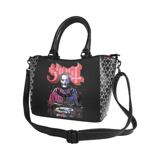 Ghost Papa Handtasche Schwarz Weiß Rot
