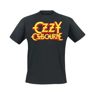 Ozzy Osbourne Classic Logo Heren T-shirt - Zwart - Xxl