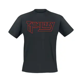 Thin Lizzy Life Logo T-Shirt Black
