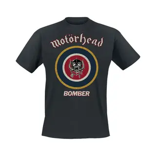 Motörhead Bomber Target T-Shirt Black