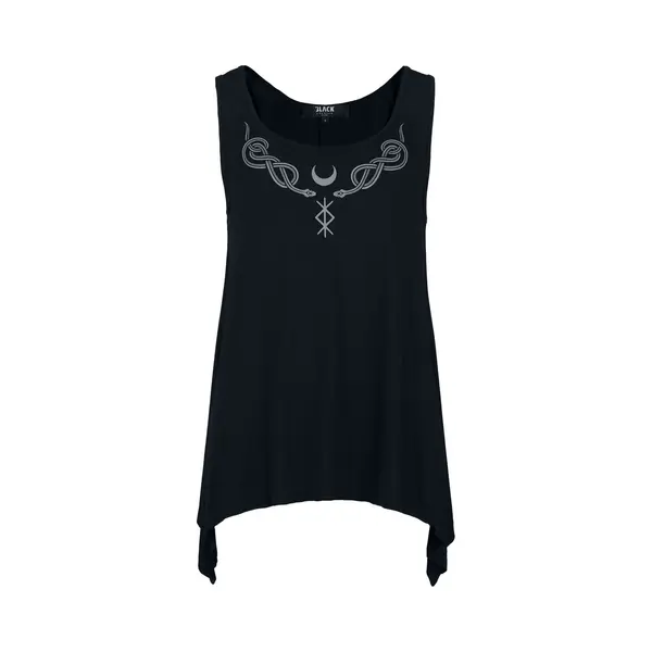 Black Premium By Emp Celtic Snake Top Schwarz In M thumbnail