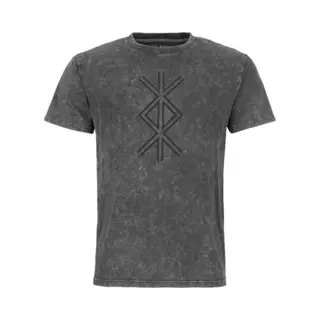 Black Premium By Emp Pagan Roots Protection Rune T-Shirt Black