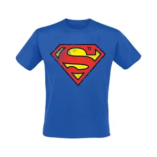 Superman Crest T-Shirt Blue