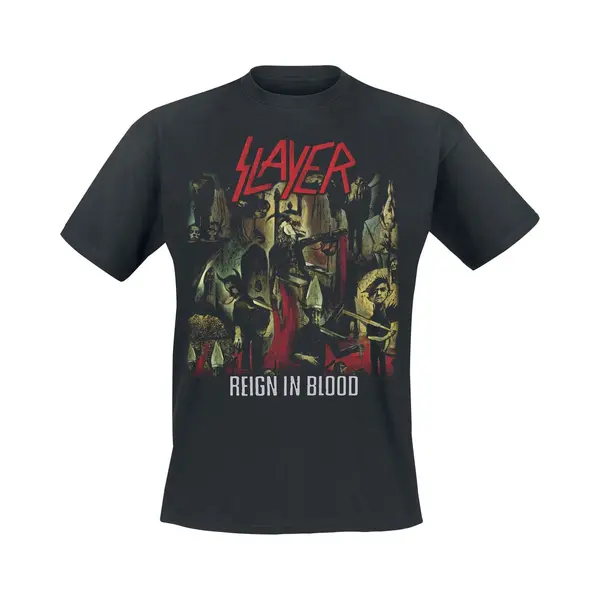 Slayer Reign In Blood T-Shirt Schwarz In 5XL thumbnail