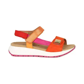 Gabor 'gifted' Wedge Heel Sandals In Orange