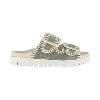 Gabor Dames Slippers - Groen