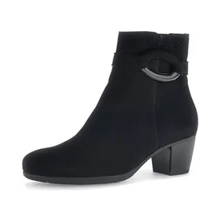 Gabor Damen Chelsea Boots, Frauen Stiefeletten, Best Fitting, Stiefel, Booties, halbstiefel, Kurzstiefel, uebergangsschuhe, schwarz, 37.5 Eu / 4.5 Uk